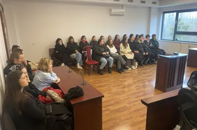 Zajęcia w sądzie – praktyczna lekcja dla studentów psychologii | Aktualności | Uniwersytet WSB Merito w Gdańsku: zajęcia w sądzie