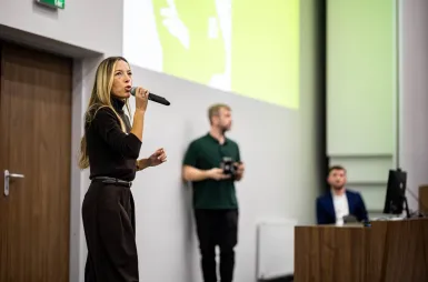 Rozmowa o zdrowiu kobiet na naszej uczelni. „Gdańsk Wybiera Zdrowie” z Ewą Chodakowską | Aktualności | Uniwersytet WSB Merito w Gdańsku: Gdańsk Wybiera Zdrowie