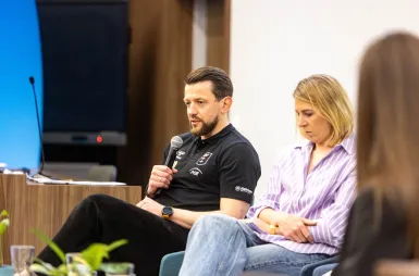 Panel dyskusyjny: Głowa wygrywa mecz - relacja | Aktualności | Uniwersytet WSB Merito w Gdańsku: Panel 9