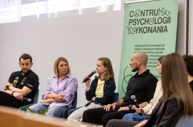 Panel dyskusyjny: Głowa wygrywa mecz - relacja | Aktualności | Uniwersytet WSB Merito w Gdańsku: Panel 8