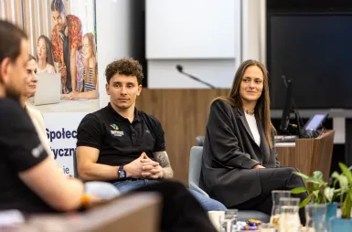 Panel dyskusyjny: Głowa wygrywa mecz - relacja | Aktualności | Uniwersytet WSB Merito w Gdańsku: Panel 10