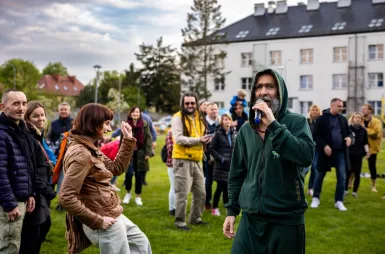 Zdrowie, integracja i wspólna zabawa. Za nami Rodzinny Piknik Zdrowia i Uśmiechu | Aktualności | Uniwersytet WSB Merito w Gdańsku: Piknik Uniwersytetu WSB Merito w Gdańsku