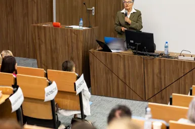 Wiedza, doświadczenie i współpraca. Za nami konferencja poświęcona leczeniu ran przewlekłych | Aktualności | Uniwersytet WSB Merito w Gdańsku: Zdjęcie
