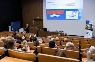 Wiedza, doświadczenie i współpraca. Za nami konferencja poświęcona leczeniu ran przewlekłych | Aktualności | Uniwersytet WSB Merito w Gdańsku: zdjęcie