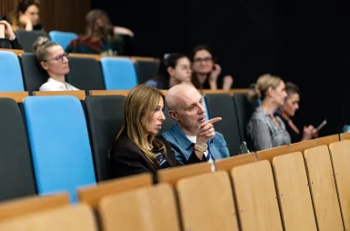Wiedza, doświadczenie i współpraca. Za nami konferencja poświęcona leczeniu ran przewlekłych | Aktualności | Uniwersytet WSB Merito w Gdańsku: Zdjęcie