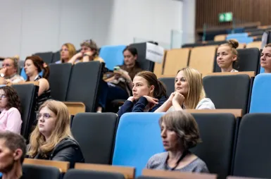 Wiedza, doświadczenie i współpraca. Za nami konferencja poświęcona leczeniu ran przewlekłych | Aktualności | Uniwersytet WSB Merito w Gdańsku: Zdjęcie