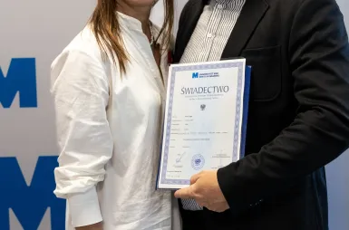 Uroczyste zakończenie studiów podyplomowych 2025/2026 za nami! | Aktualności | Uniwersytet WSB Merito w Gdańsku: Zdjęcie