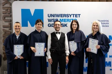 Uroczyste zakończenie studiów podyplomowych 2025/2026 za nami! | Aktualności | Uniwersytet WSB Merito w Gdańsku: zdjęcie