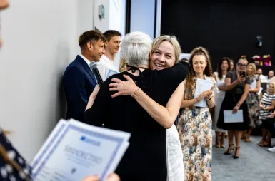 Uroczyste zakończenie studiów podyplomowych 2025/2026 za nami! | Aktualności | Uniwersytet WSB Merito w Gdańsku: Zdjęcie