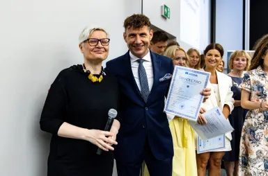 Uroczyste zakończenie studiów podyplomowych 2025/2026 za nami! | Aktualności | Uniwersytet WSB Merito w Gdańsku: Zdjęcie