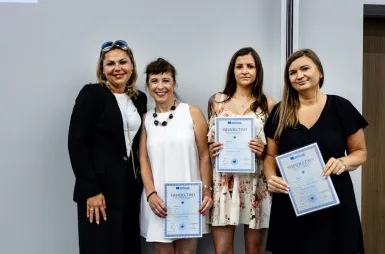 Uroczyste zakończenie studiów podyplomowych 2025/2026 za nami! | Aktualności | Uniwersytet WSB Merito w Gdańsku: Zdjęcie