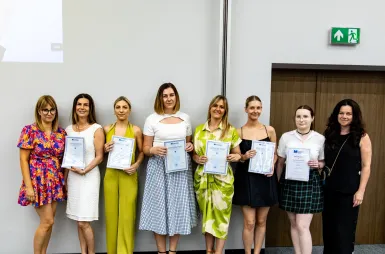 Uroczyste zakończenie studiów podyplomowych 2025/2026 za nami! | Aktualności | Uniwersytet WSB Merito w Gdańsku: Zdjęcie