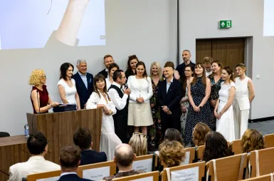 Uroczyste zakończenie studiów podyplomowych 2025/2026 za nami! | Aktualności | Uniwersytet WSB Merito w Gdańsku: Zdjęcie
