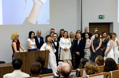 Uroczyste zakończenie studiów podyplomowych 2025/2026 za nami! | Aktualności | Uniwersytet WSB Merito w Gdańsku: Zdjęcie