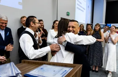 Uroczyste zakończenie studiów podyplomowych 2025/2026 za nami! | Aktualności | Uniwersytet WSB Merito w Gdańsku: Zdjęcie