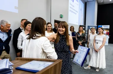 Uroczyste zakończenie studiów podyplomowych 2025/2026 za nami! | Aktualności | Uniwersytet WSB Merito w Gdańsku: zdjęcie