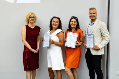Uroczyste zakończenie studiów podyplomowych 2025/2026 za nami! | Aktualności | Uniwersytet WSB Merito w Gdańsku: Zdjęcie