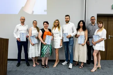 Uroczyste zakończenie studiów podyplomowych 2025/2026 za nami! | Aktualności | Uniwersytet WSB Merito w Gdańsku: zdj