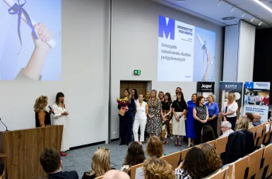 Uroczyste zakończenie studiów podyplomowych 2025/2026 za nami! | Aktualności | Uniwersytet WSB Merito w Gdańsku: zdj