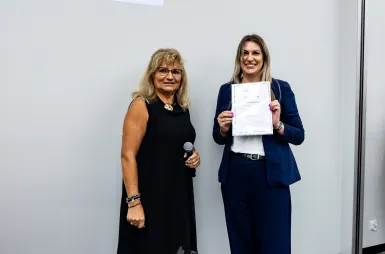 Uroczyste zakończenie studiów podyplomowych 2025/2026 za nami! | Aktualności | Uniwersytet WSB Merito w Gdańsku: Zdjęcie