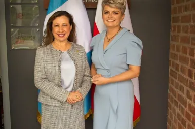 Nasza wykładowczyni Konsul Honorową Republiki Gwatemali w Gdyni | Aktualności | Uniwersytet WSB Merito w Gdańsku: Liliana Poszumska Konsulem Gwatemali