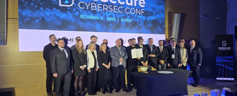 Wspólnie o bezpieczeństwie cyfrowym - nasza uczelnia partnerem konferencji BeSecure | Aktualności | Uniwersytet WSB Merito w Gdańsku: besecure