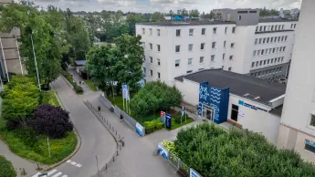 Poznaj nas | Uniwersytet WSB Merito Gdynia: Siedziba Uniwersytetu WSB Merito Gdynia, widok z góry