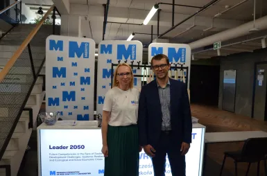 Leader 2050 - międzynarodowy dialog o przyszości | Aktualności | Uniwersytet WSB Merito Gdynia: Leader 2050