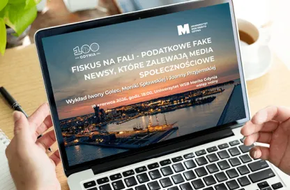 Aktualności | Uniwersytet WSB Merito Gdynia: Wykład na 100-lecie Gdyni - ilustracja