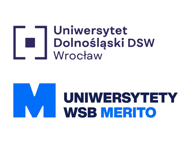 Nowoczesne przywództwo, zarządzanie oparte na danych i skuteczne projekty – liderzy Publicznych Służb Zatrudniania w działaniu | Studia podyplomowe w Gdyni | Uniwersytet WSB Merito Gdynia: Współpraca DSW i Merito - logotypy