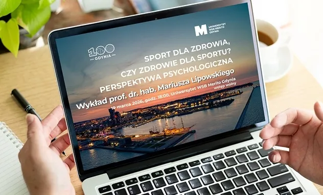 Wykład na 100-lecie Gdyni: Sport dla zdrowia, czy zdrowie dla sportu? Perspektywa psychologiczna | Aktualności | Uniwersytet WSB Merito Gdynia: Wykład na 100-lecie Gdyni - ilustracja