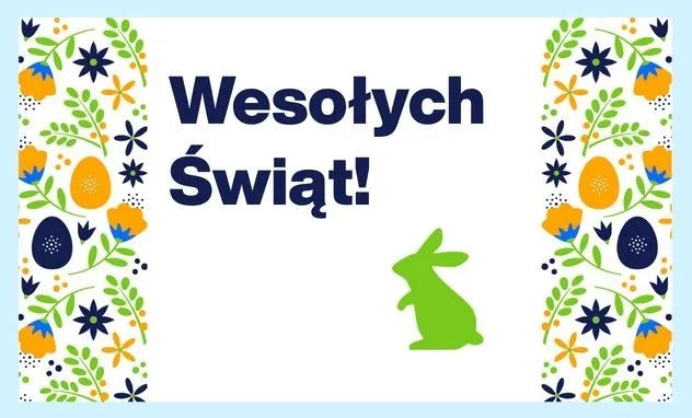Wesołych Świąt Wielkanocnych!