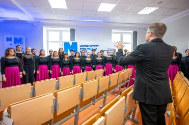 Uroczyście rozpoczęliśmy jubileuszowy rok akademicki 2026/2027 | Aktualności | Uniwersytet WSB Merito Łódź: Inauguracja Roku Akademickiego 2026/2027