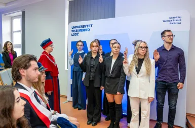 Uroczyście rozpoczęliśmy jubileuszowy rok akademicki 2026/2027 | Aktualności | Uniwersytet WSB Merito Łódź: Inauguracja Roku Akademickiego 2026/2027