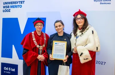 Uroczyście rozpoczęliśmy jubileuszowy rok akademicki 2026/2027 | Aktualności | Uniwersytet WSB Merito Łódź: Inauguracja Roku Akademickiego 2026/2027