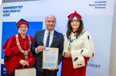 Uroczyście rozpoczęliśmy jubileuszowy rok akademicki 2026/2027 | Aktualności | Uniwersytet WSB Merito Łódź: Inauguracja Roku Akademickiego 2026/2027