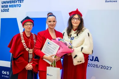 Uroczyście rozpoczęliśmy jubileuszowy rok akademicki 2026/2027 | Aktualności | Uniwersytet WSB Merito Łódź: Inauguracja Roku Akademickiego 2026/2027