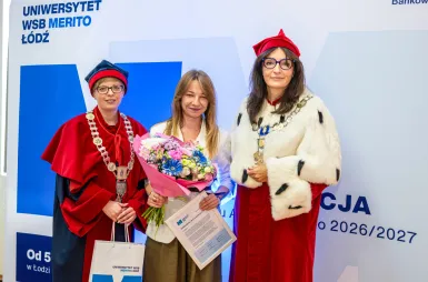 Uroczyście rozpoczęliśmy jubileuszowy rok akademicki 2026/2027 | Aktualności | Uniwersytet WSB Merito Łódź: Inauguracja Roku Akademickiego 2026/2027