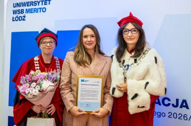 Uroczyście rozpoczęliśmy jubileuszowy rok akademicki 2026/2027 | Aktualności | Uniwersytet WSB Merito Łódź: Inauguracja Roku Akademickiego 2026/2027
