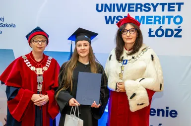 Uroczyste wręczenie dyplomów absolwentom Uniwersytetu WSB Merito Łódź | Aktualności | Uniwersytet WSB Merito Łódź: Wręczenie dyplomów 2026