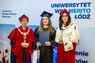 Uroczyste wręczenie dyplomów absolwentom Uniwersytetu WSB Merito Łódź | Aktualności | Uniwersytet WSB Merito Łódź: Wręczenie dyplomów 2026