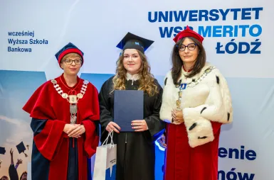 Uroczyste wręczenie dyplomów absolwentom Uniwersytetu WSB Merito Łódź | Aktualności | Uniwersytet WSB Merito Łódź: Wręczenie dyplomów 2026