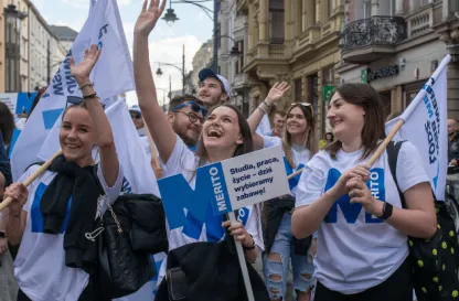 Aktualności | Uniwersytet WSB Merito Łódź: Pochód Juwenaliowy
