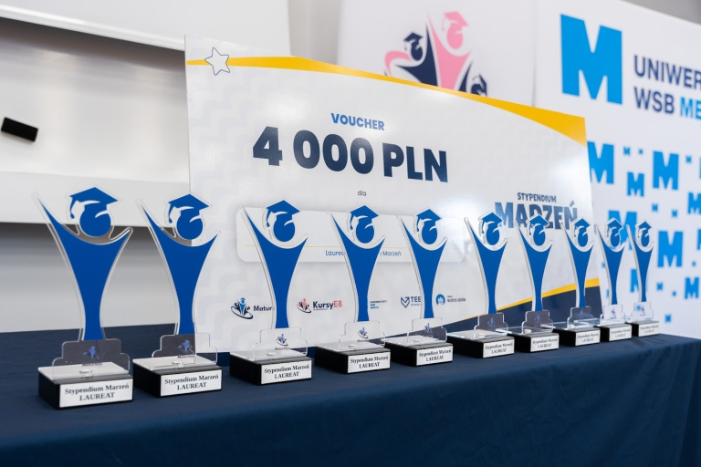 Marzenia, odwaga i wielkie plany. Gala finałowa II edycji Stypendium Marzeń | Aktualności | Uniwersytet WSB Merito Łódź: Stypendium Marzeń