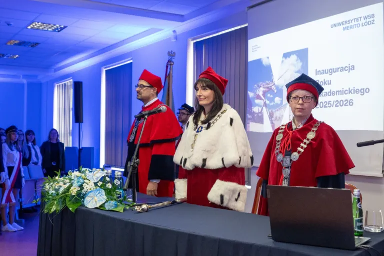 Inauguracja Roku Akademickiego 2026/2027 | 14 października 2026 | Aktualności | Uniwersytet WSB Merito Łódź: Inauguracja Roku Akademickiego 2025/2026
