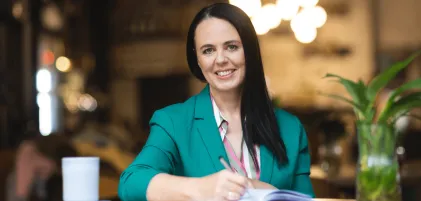 Władze uczelni | Uniwersytet WSB Merito Opole: Dr Justyna Kuświk, prodziekan ds. studenckich 