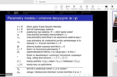 Wirtualne Seminarium z Badań Operacyjnych | Uniwersytet WSB Merito w Poznaniu: wsbo