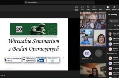 Wirtualne Seminarium z Badań Operacyjnych | Uniwersytet WSB Merito w Poznaniu: wsbo