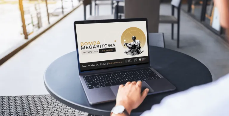 Jesteśmy partnerem Festiwalu Lema Bomba Megabitowa | Aktualności | Uniwersytet WSB Merito: bomba megabitowa