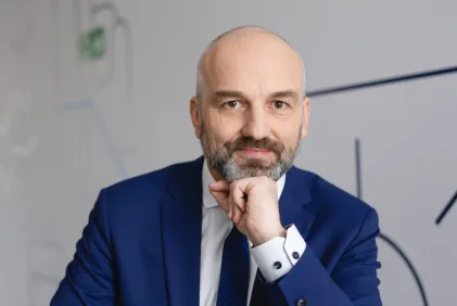 Władze uniwersytetu | Uniwersytet WSB Merito Szczecin: Zdjęcie przedstawiające Rafała Koczkodaj